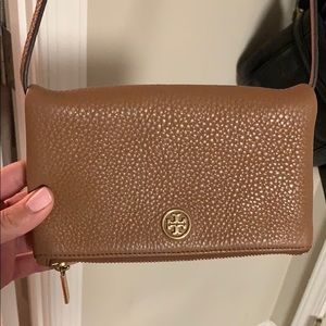 ROBINSON PEBBLED MINI FOLD-OVER CROSS-BODY